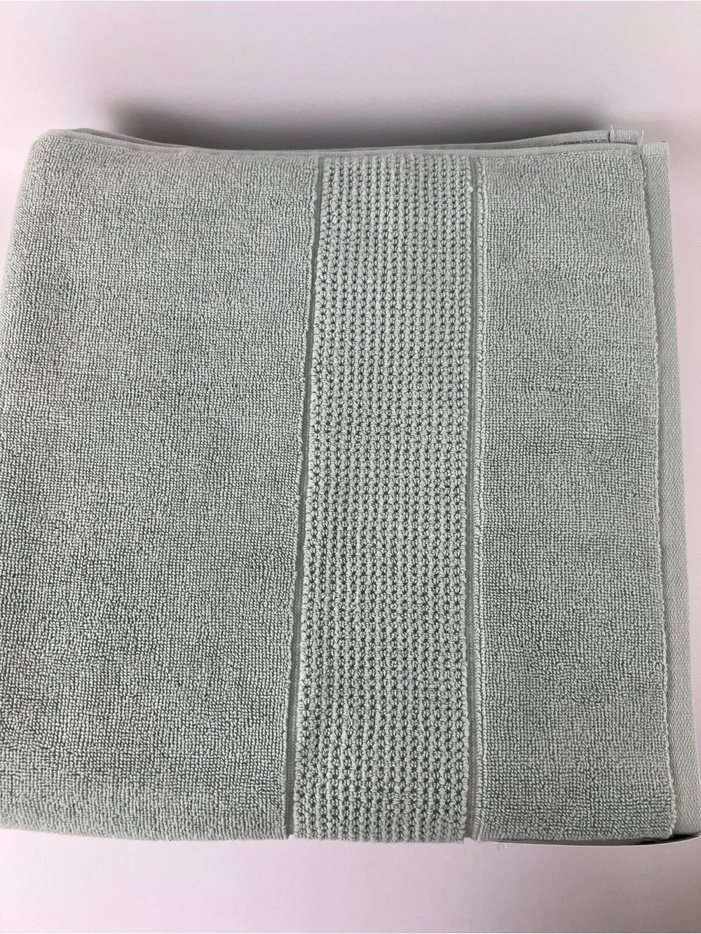 Jason Wu Bath Towel Set Sage Green Soft Cotton Made in Turkey 2 Pc Set NEW